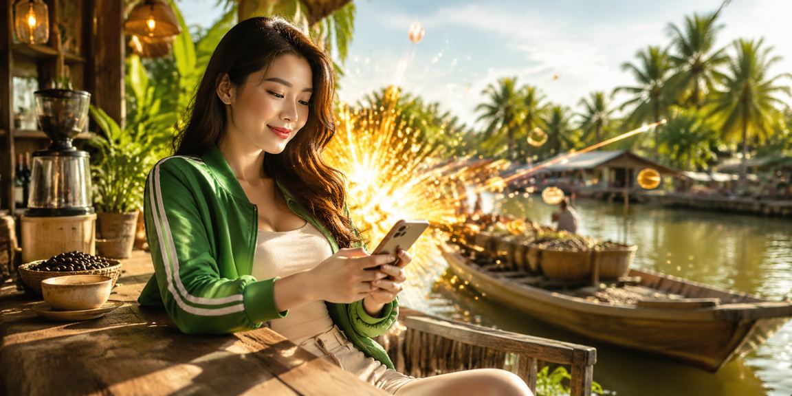 Người dùng trải nghiệm betrimex trên điện thoại tại vùng Mekong