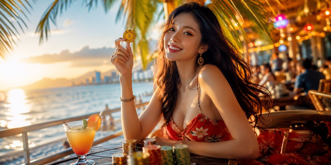 Khu giải trí casino và cà phê Nha Trang về đêm